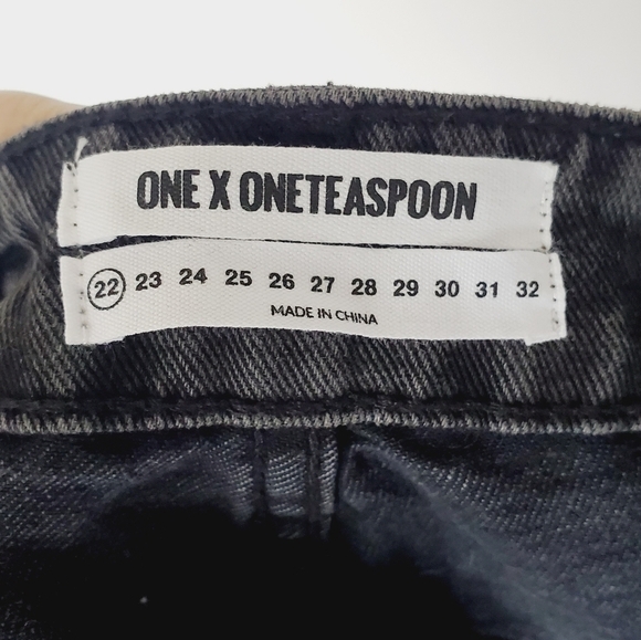 One Teaspoon NWT High Waist Freebird Skinny Jeans - Picture 6 of 10